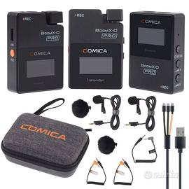 Microfono Wireless Fotocamera - Comica BoomX-D PRO