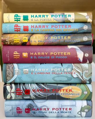 Harry Potter 7 libri Salani 4 prime edizioni