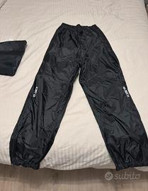 Pantaloni moto scooter da pioggia