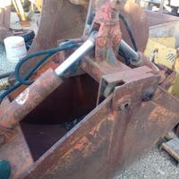 Benna mordente per escavatore o gru