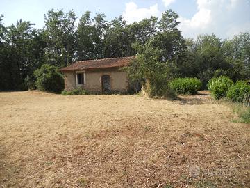 Terreno con sovrastante rustico
