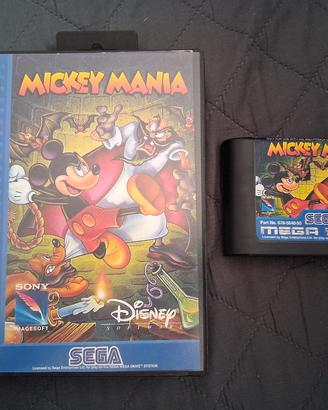 Mickey Mania per Mega Drive – cartuccia + custodia
