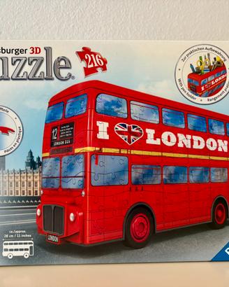 Puzzle 3D London Bus (216 pezzi)