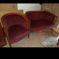 divanetto e poltrone 