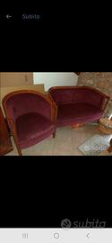divanetto e poltrone 