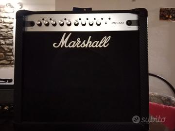 amplificatore chitarra Marshall MG50CFX Carbon Fib