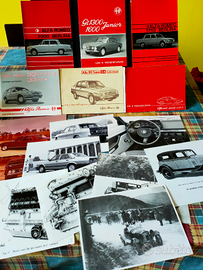 Libretti e foto Alfa Romeo