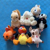 3 Peluches Trudi Mini originali