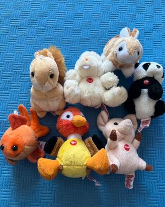 3 Peluches Trudi Mini originali