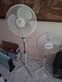 Stufa elettrica casalinga/ufficio e ventilatori