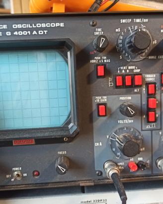 Oscilloscopio Unaohm G4001 A DT