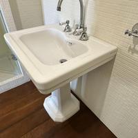 Lavabo prestigioso ceramica a colonna Ginori