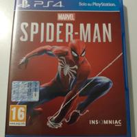 PS4 gioco Spider-man videogame blu ray disc