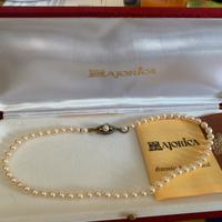 Collana con perle originali di Majorica 1988