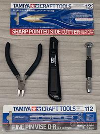 Tamiya Tronchesino, Incisore e Trapano Manuale