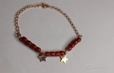 gioielli argento e corallo