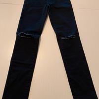 Pantaloni in stretch nero