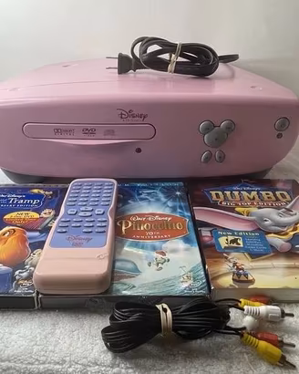Lettore DVD Disney Princess Pink DVD2000-P