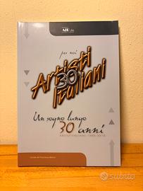 Libro Artisti Italiani 30 anni con DVD