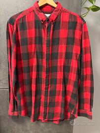 Camicia a quadri manica lunga