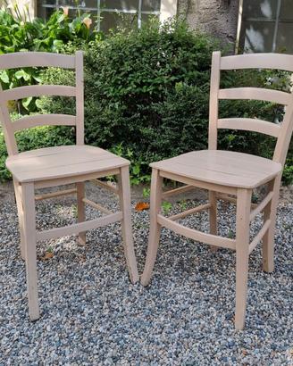 Sedie Vintage in Legno Anni '50