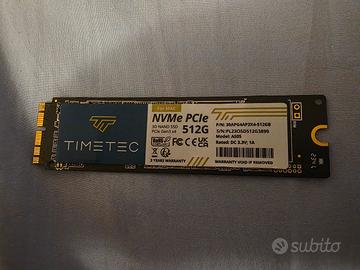 Ssd Nvme Timetec 512gb x MAC