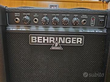 Amplificatore da basso Behringher ULTRABASS BT108