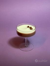 Candela profumata realistica Espresso Martini