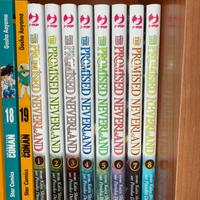 The Promised Neverland 1-8 manga