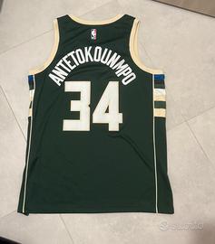 Canotta NBA Milwaukee Buck Antetokounmpo