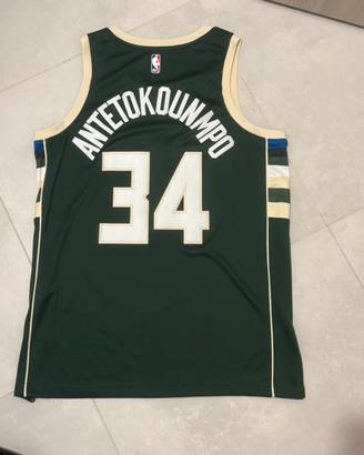 Canotta NBA Milwaukee Buck Antetokounmpo