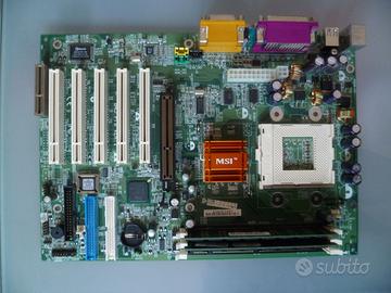 Scheda madre MSI 845 Pro Socket 423 funzionante