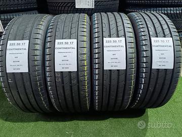 4 gomme 225 50 17 CONTINENTAL RIF2092