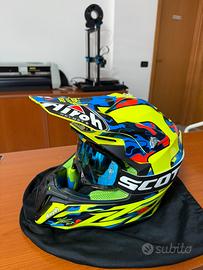 Airoh Tony Cairoli con maschera Scott - COME NUOVO