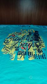 Maglia T-shirt verde acqua Cotton&Silk