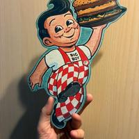 Insegna smaltata big boy