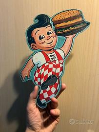 Insegna smaltata big boy