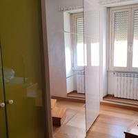 Armadio IKEA PAX 200 cm con ante scorrevoli vetro