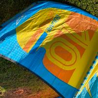 kite f-one bandit misura 10 completa di barra