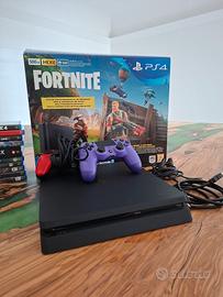 PS4 Slim 500gb con controller e giochi