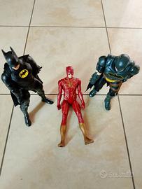 lotto 3 action figure DC  comics 30cm Spin Master
