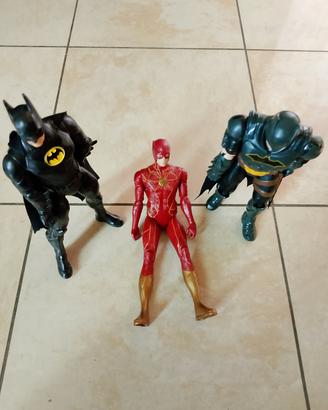 lotto 3 action figure DC  comics 30cm Spin Master