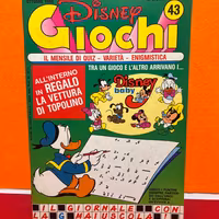 Rivista Disney 1986 Giochi  edicola