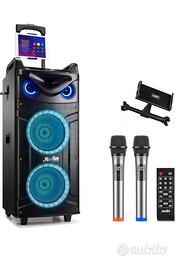 Cassa karaoke bluetooth