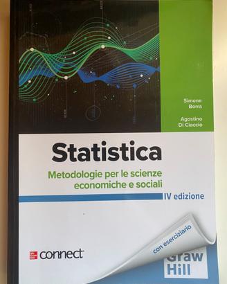 Libro universitario di statistica