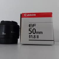 Canon 50mm  EF  f/1.8 II