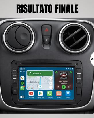 Dacia Duster Sandero Logan Autoradio Android 2 din
