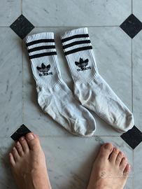 Calzini Adidas bianchi e neri - taglia unica