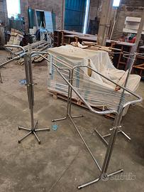 Stender appendiabiti professionale cromato