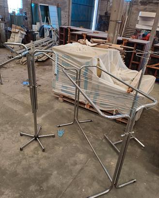 Stender appendiabiti professionale cromato